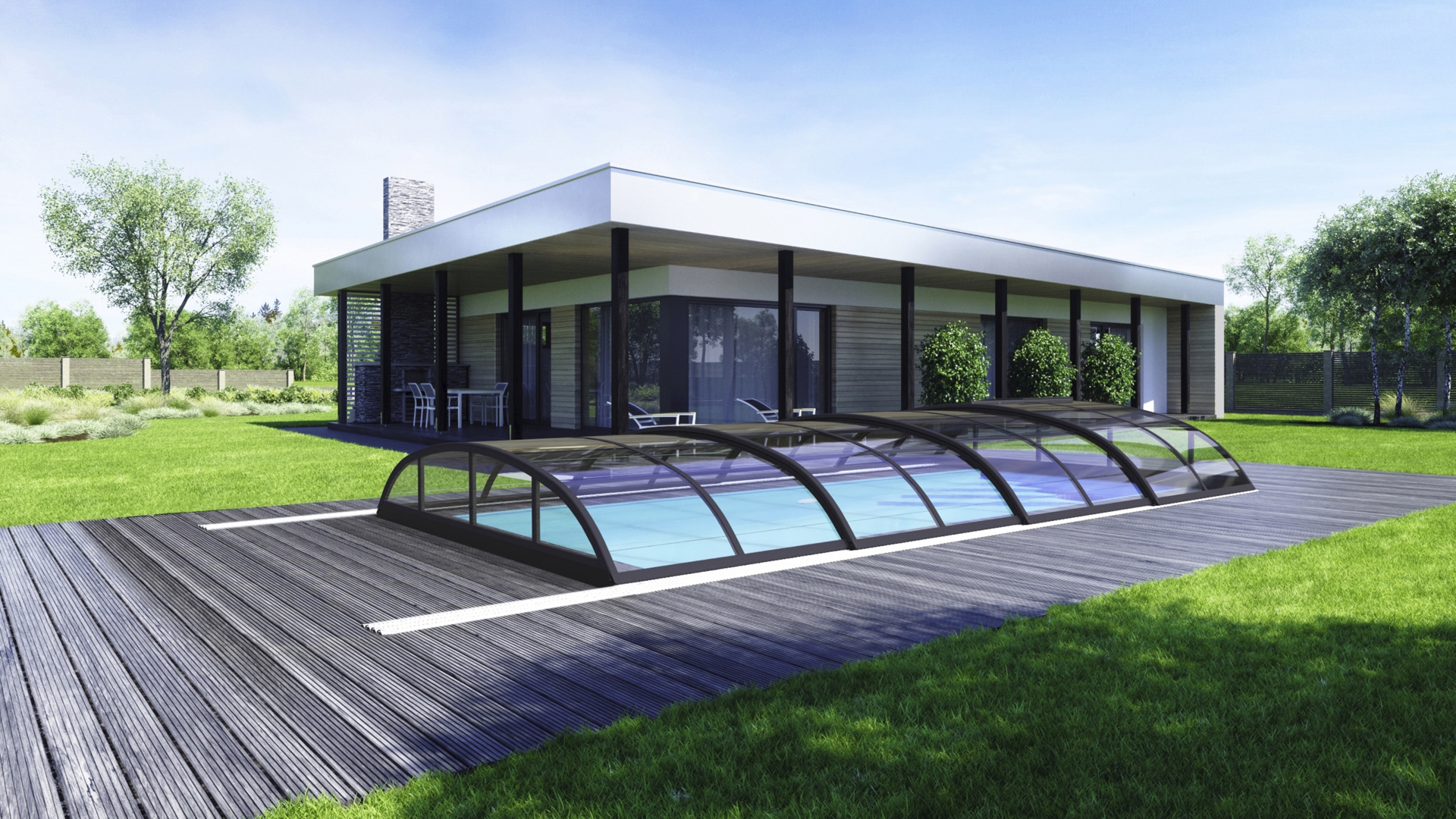 zadaszenie niskie pro