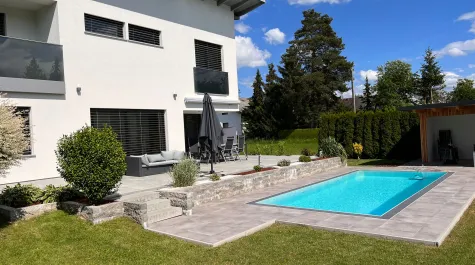 realizacja dom z basenem